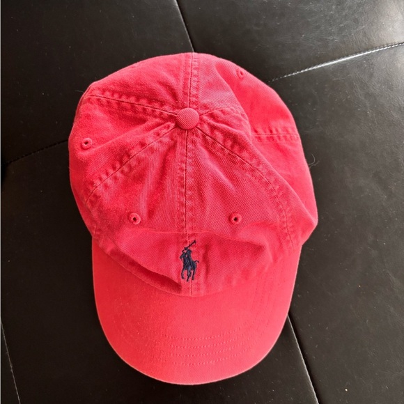 Ralph Lauren Vibrant Red Polo Cap - Picture 2 of 6